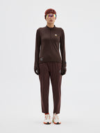Woven Running Cropped Pants