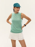 One-Piece Knit Running Vest