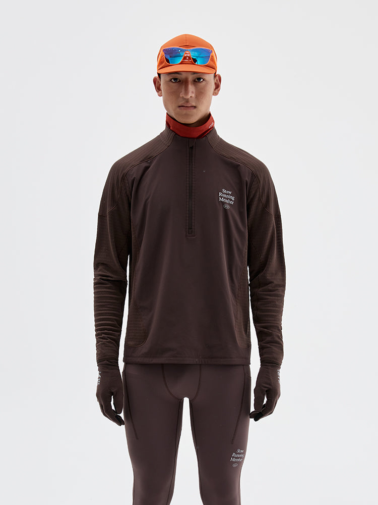 10°C Wind-Blocking Fleece Running Long Sleeve