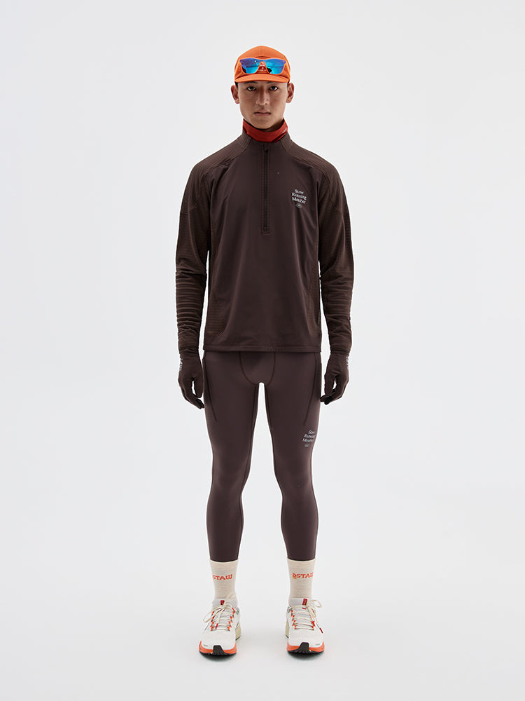 10°C Wind-Blocking Fleece Running Long Sleeve