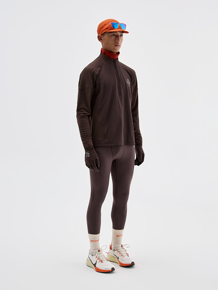 10°C Wind-Blocking Fleece Running Long Sleeve