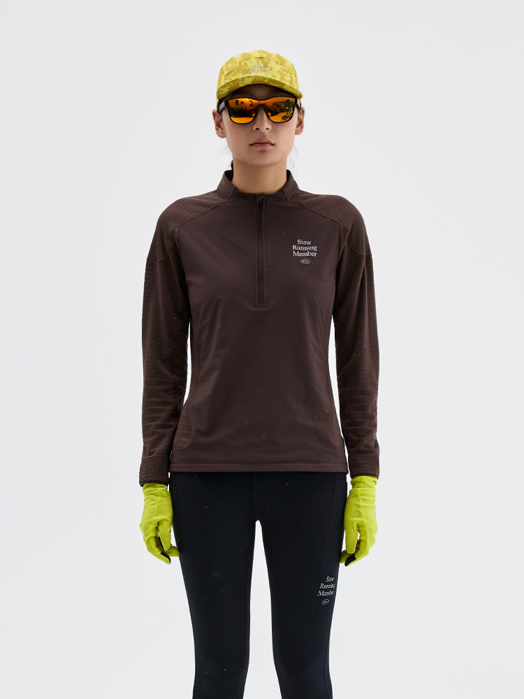 10°C Wind-Blocking Fleece Running Long Sleeve
