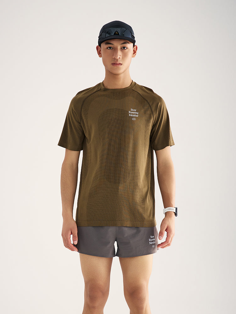 Seamless Knit Running T-Shirt
