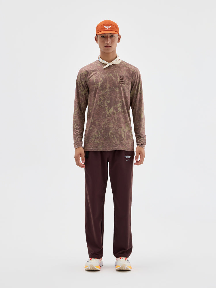 SOSO Graphic Print Running Long Sleeve
