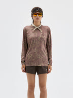 SOSO Graphic Print Running Long Sleeve