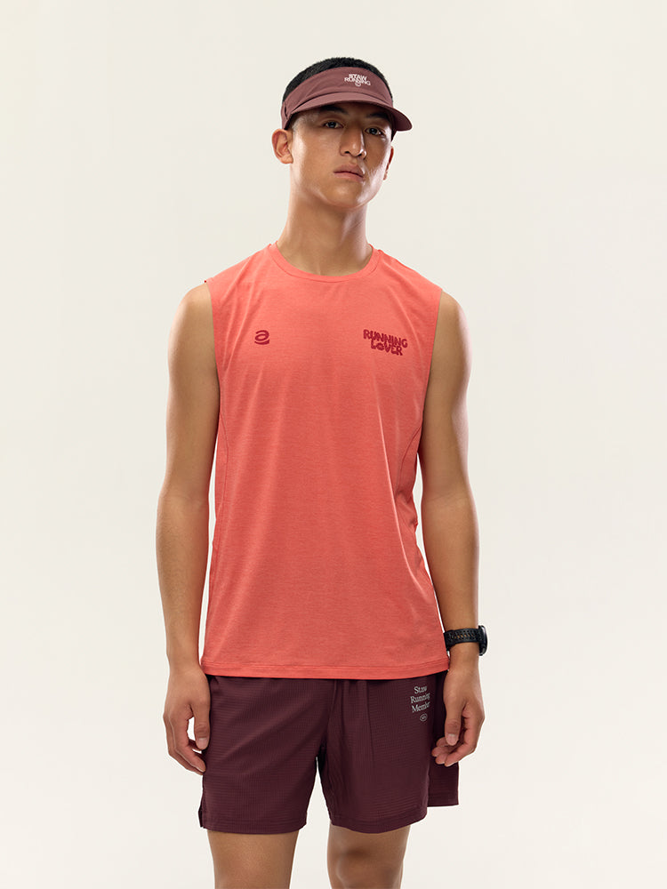 Running Lover Printed Tank Top