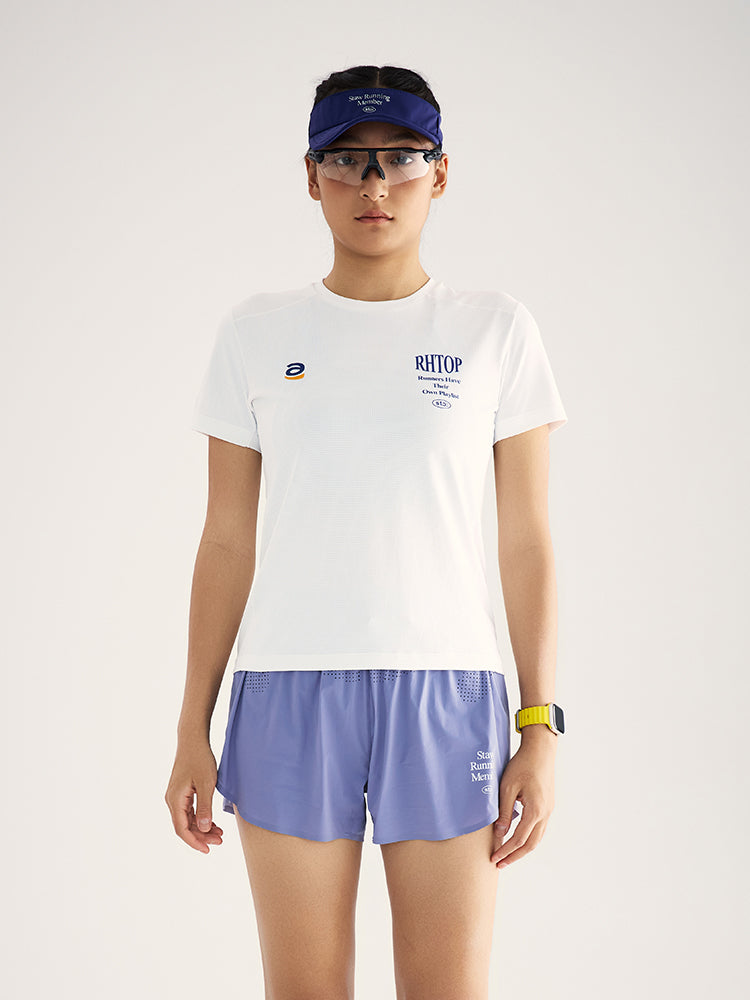 Music-Themed Printed Running T-Shirt