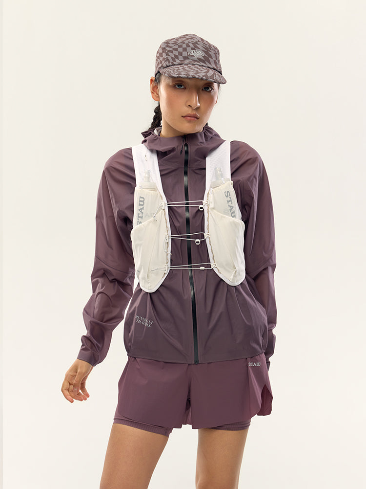 12L Trail Running Hydration Vest｜Misty Purple /White