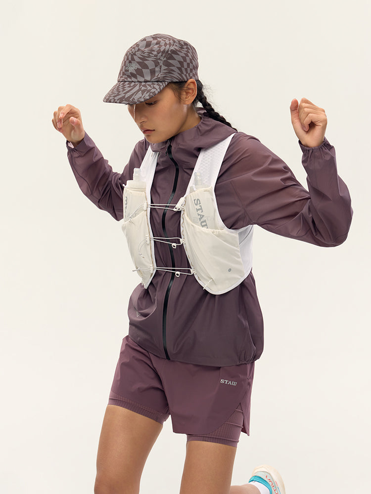 12L Trail Running Hydration Vest｜Misty Purple /White