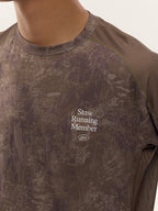 Men's Printed Zoned Running Short Sleeve