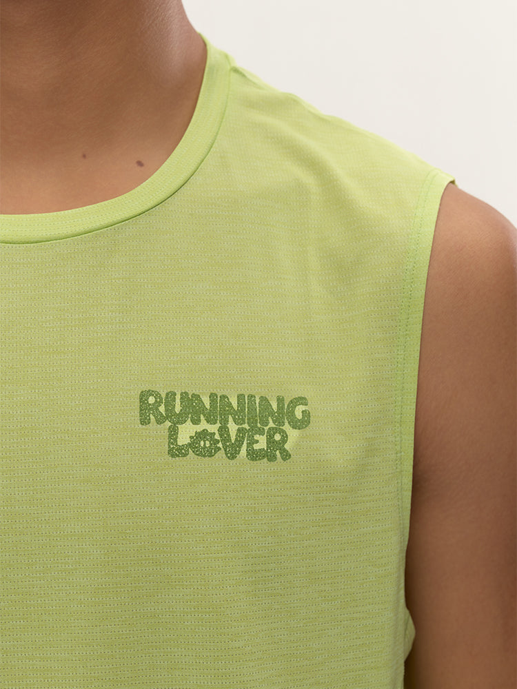 Men's Running Lover Printed Tank Top