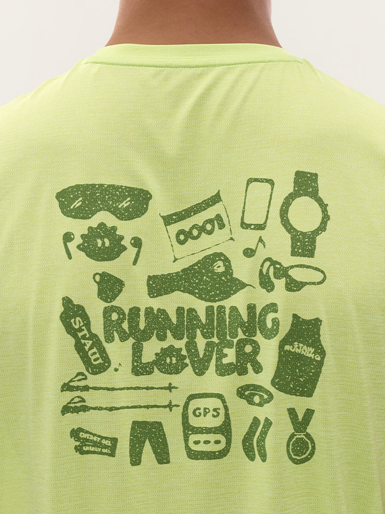 Men's Running Lover Printed Tank Top