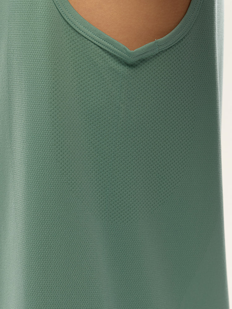 Men's One-Piece Knit Running Vest